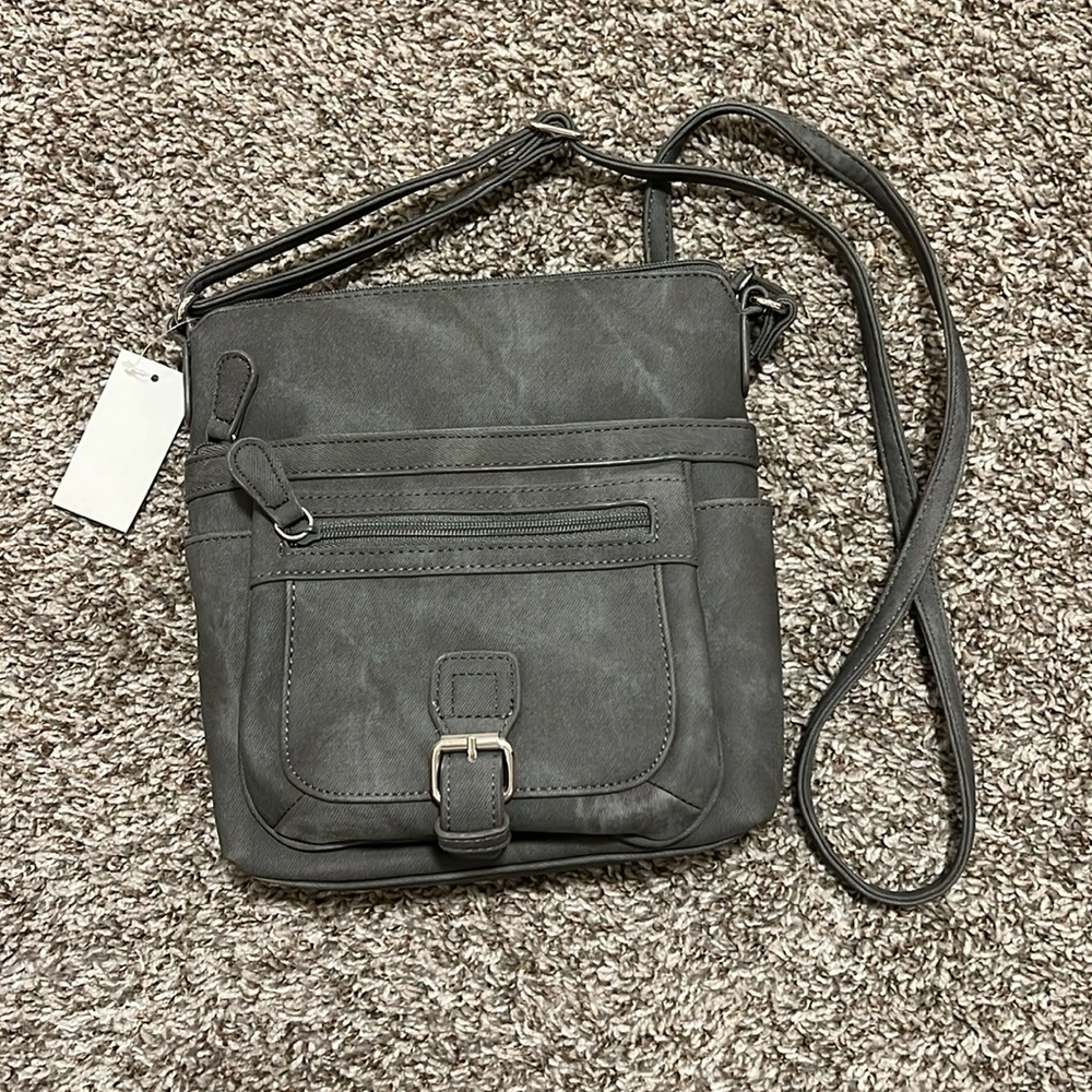 Grey purse